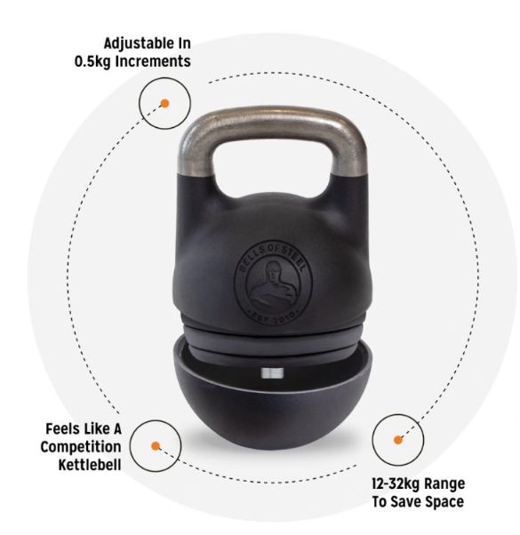 Bells of Steel Adjustable Competition Style Kettlebell