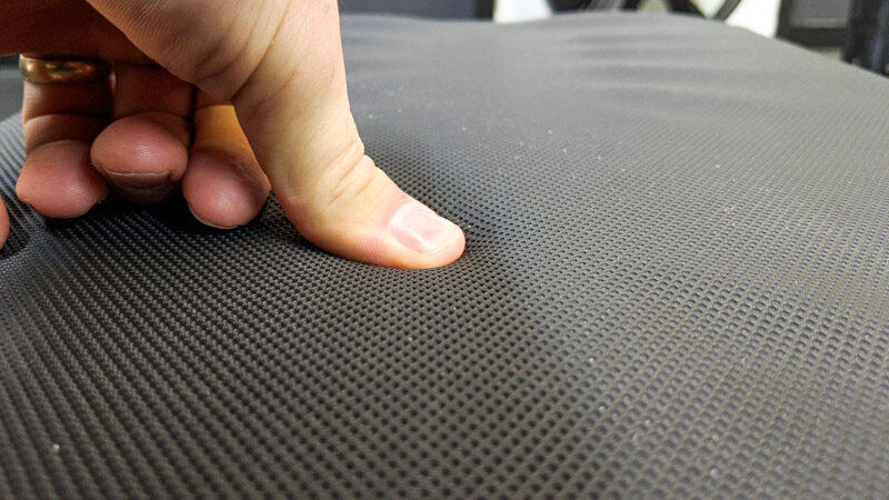 Feeling the texture of a REP FB-5000 Competition Flat Bench